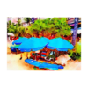 Beach Umbrella 102C Notecard