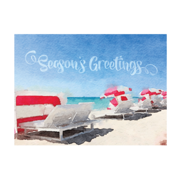 Holiday BUC-XMS4 Notecard