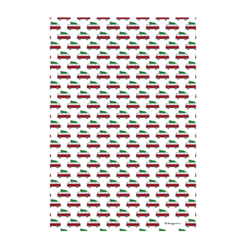 Holiday Red Bus – Wrapping Paper WH46