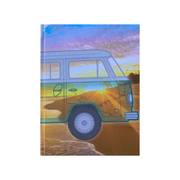 Vintage VW Bus Journal Cover