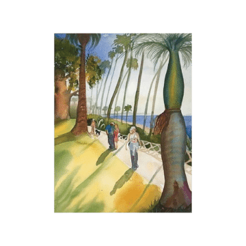 Palm Tree Journal Cover