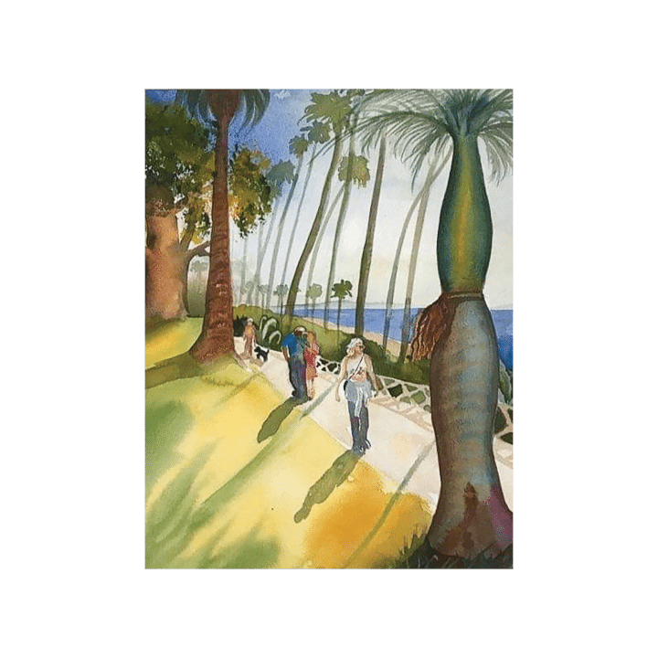 Palm Tree Journal Cover